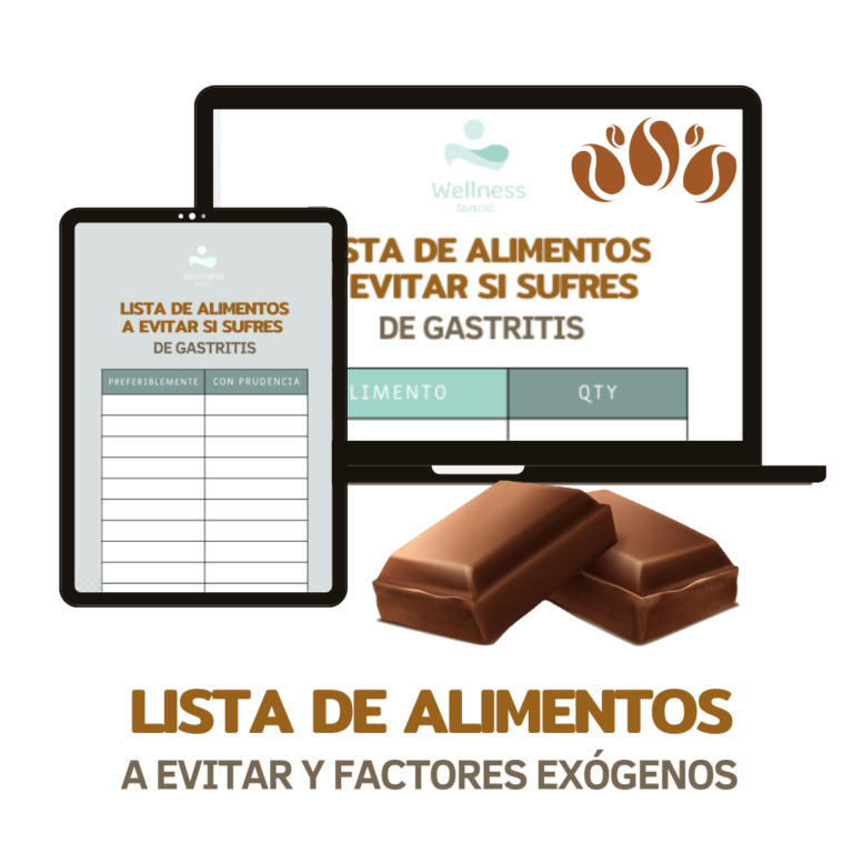 Lista de alimentos a evitar para gastritis